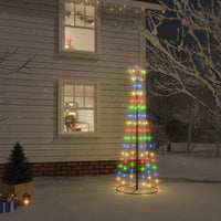 HKM-978195 Illuminated Cone-Shaped LED Christmas Tree with 108 Warm White Lights