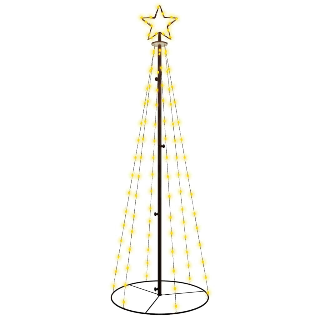 HKM-978195 Illuminated Cone-Shaped LED Christmas Tree with 108 Warm White Lights