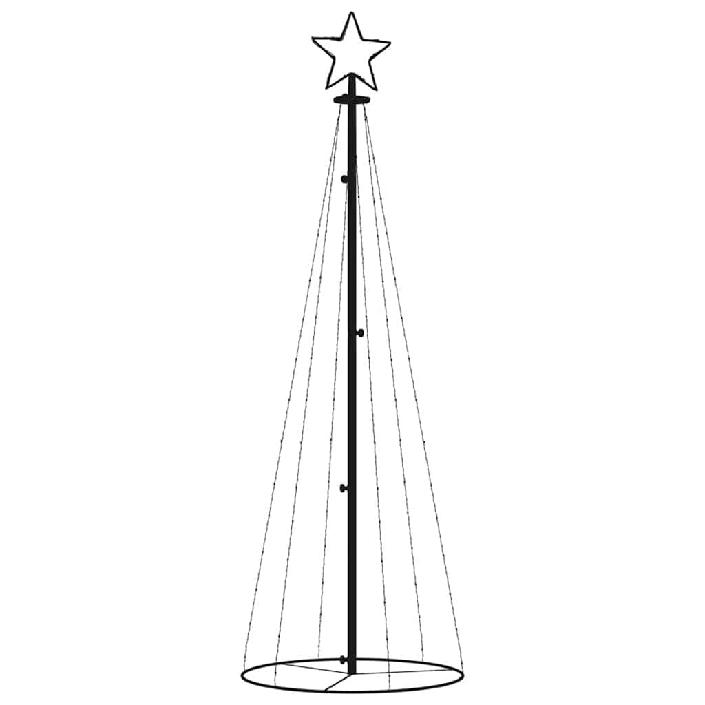 HKM-978195 Illuminated Cone-Shaped LED Christmas Tree with 108 Warm White Lights