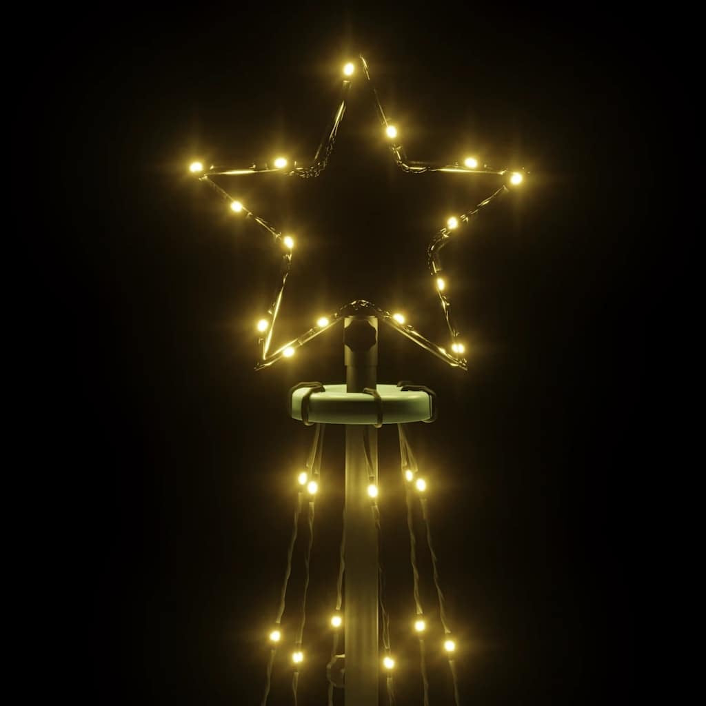 HKM-978195 Illuminated Cone-Shaped LED Christmas Tree with 108 Warm White Lights