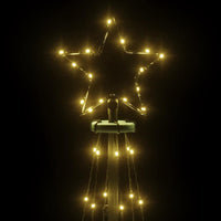 HKM-978195 Illuminated Cone-Shaped LED Christmas Tree with 108 Warm White Lights