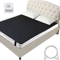 HKM-978387 Black Grounding Air Mattress Fitted Sheet - Anti-static PU Material, Modern Design