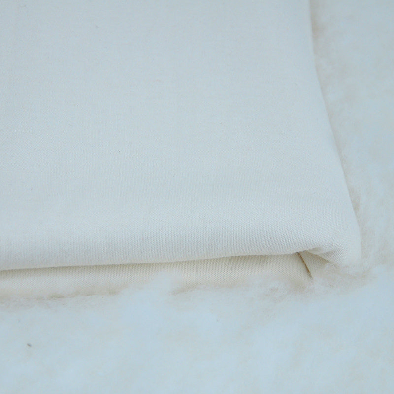 HKM-978707 Cotton Fabric with Cartoon Patterns - Natural White, Baby Elephants, Forest Scenes, Colorful Designs