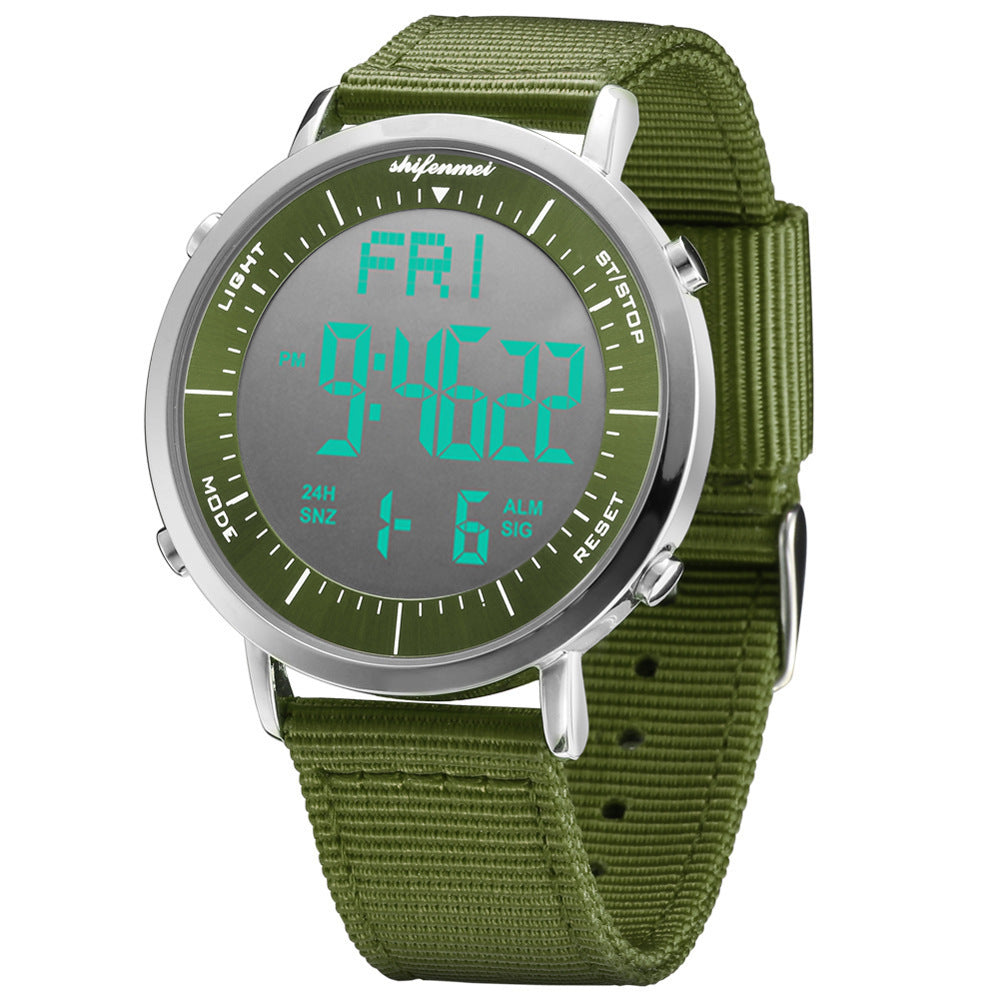 HKM-978899 Casual Electronic Waterproof Watch with Digital Display - 10m Water Resistance