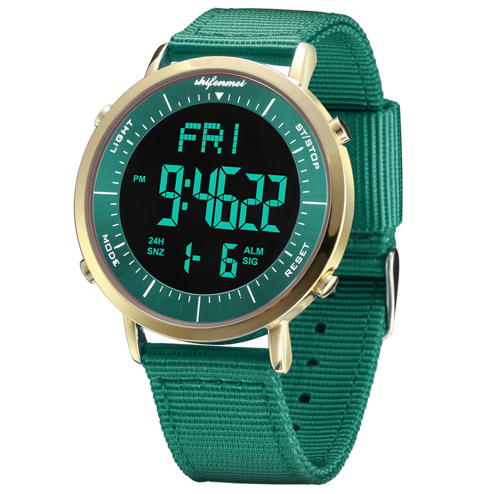 HKM-978899 Casual Electronic Waterproof Watch with Digital Display - 10m Water Resistance