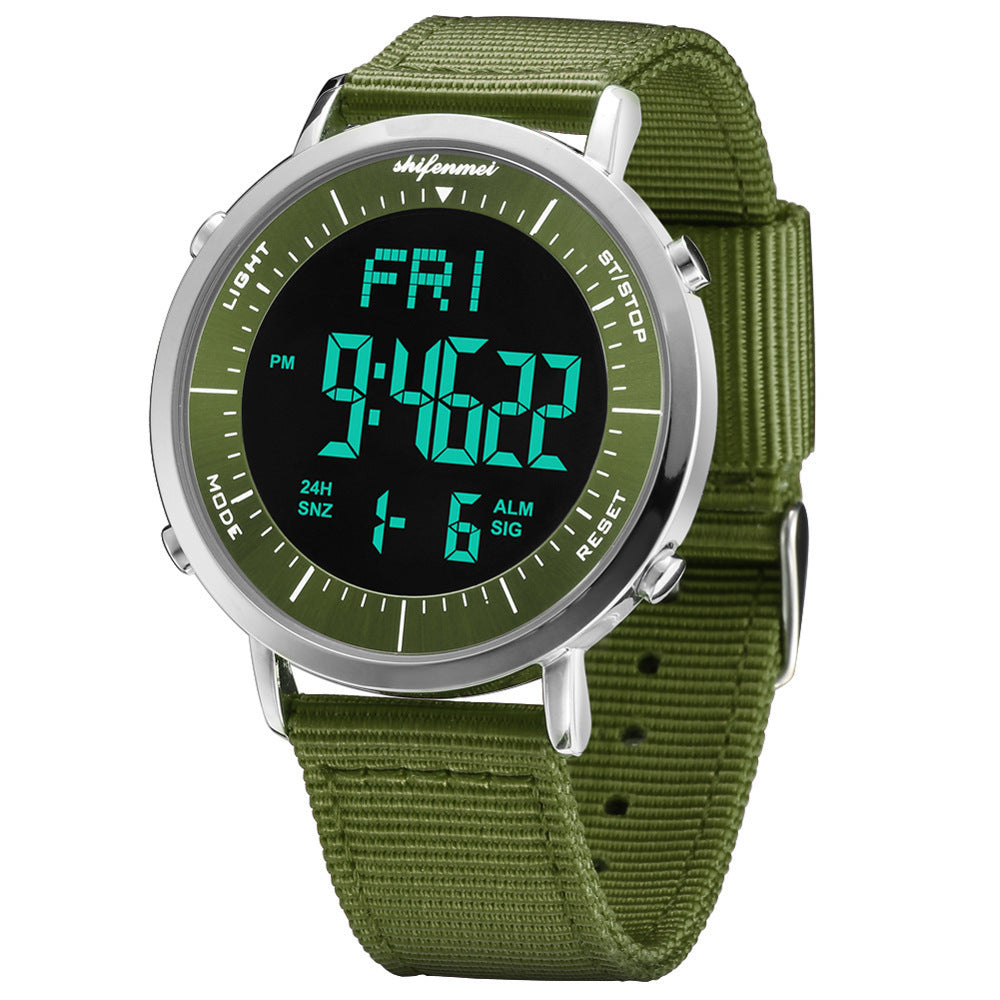HKM-978899 Casual Electronic Waterproof Watch with Digital Display - 10m Water Resistance