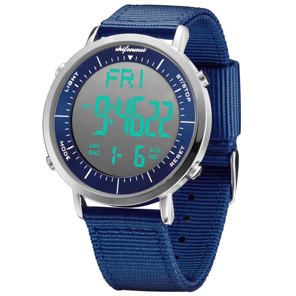 HKM-978899 Casual Electronic Waterproof Watch with Digital Display - 10m Water Resistance
