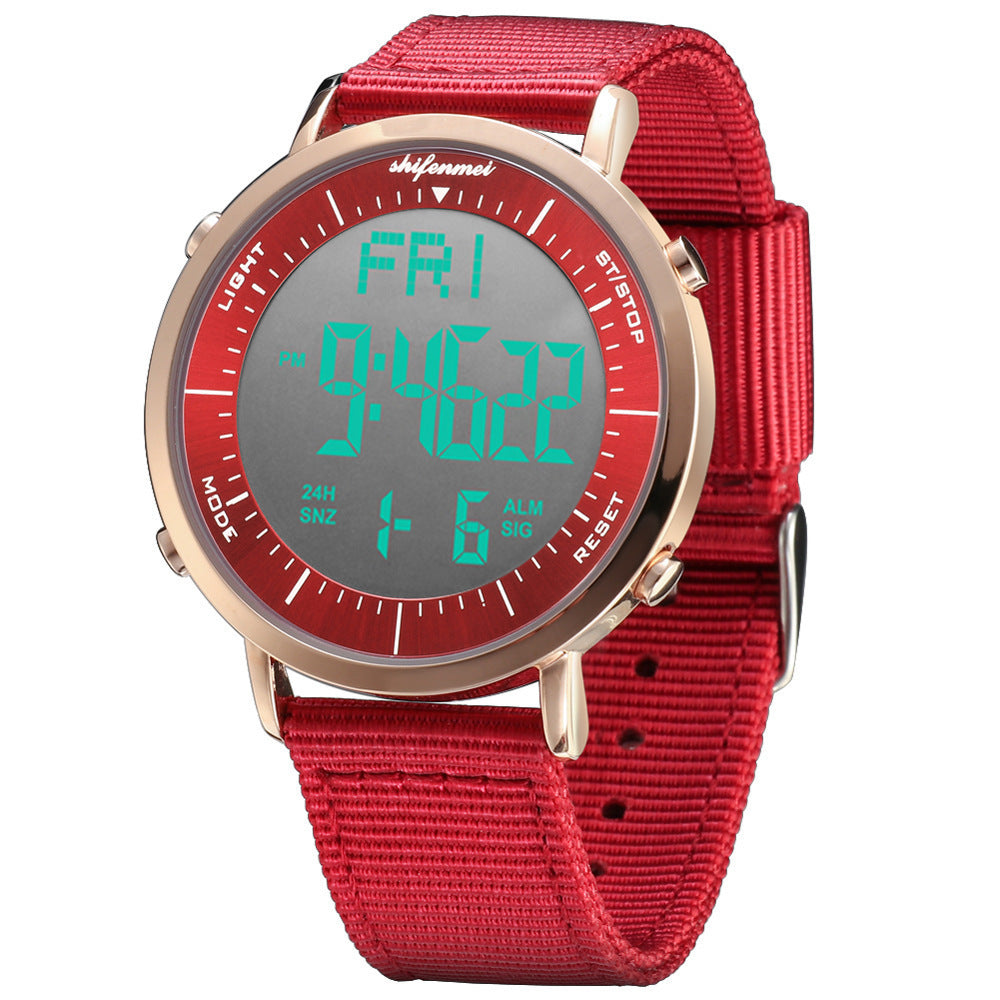 HKM-978899 Casual Electronic Waterproof Watch with Digital Display - 10m Water Resistance