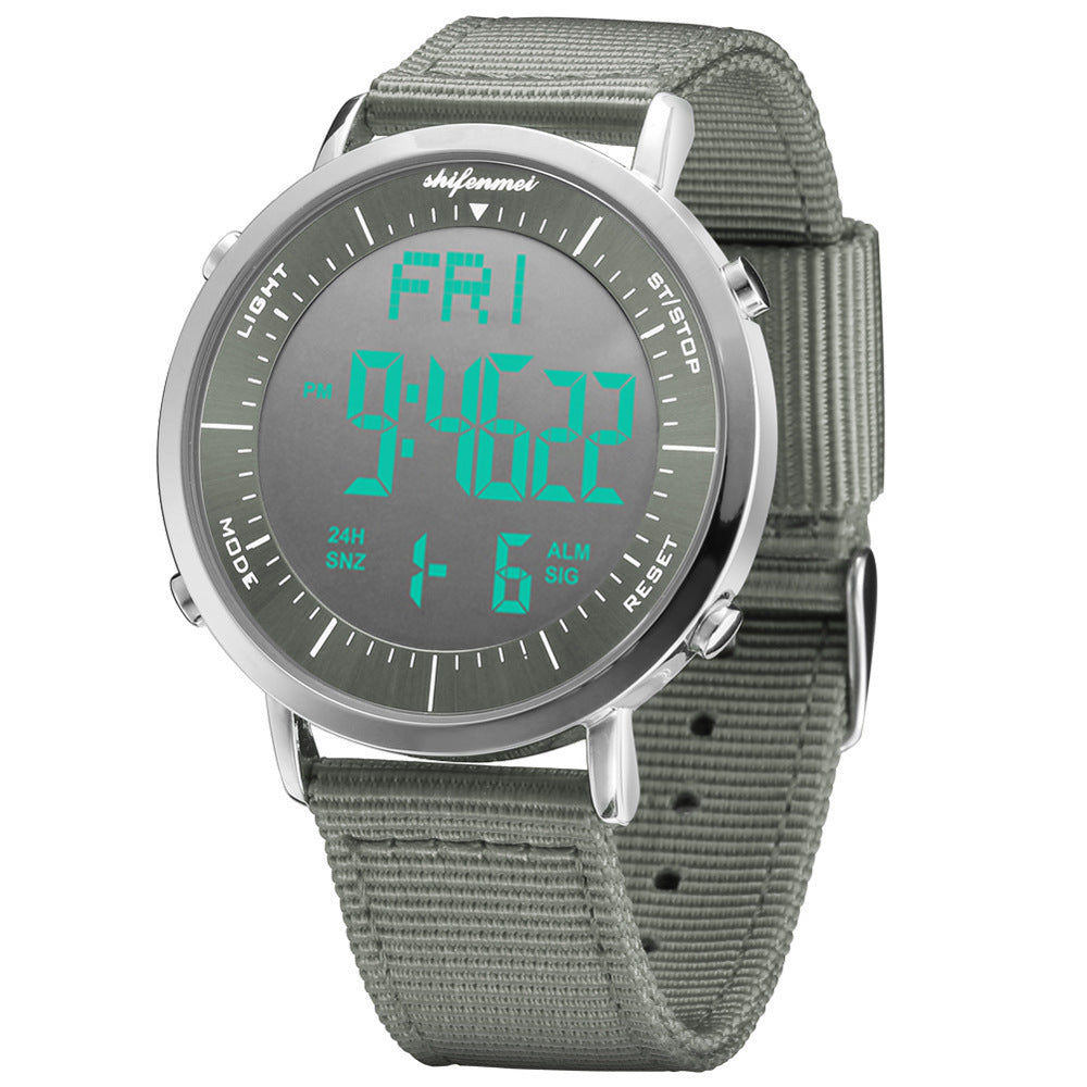 HKM-978899 Casual Electronic Waterproof Watch with Digital Display - 10m Water Resistance