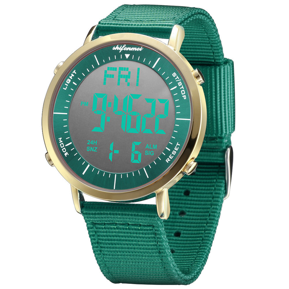 HKM-978899 Casual Electronic Waterproof Watch with Digital Display - 10m Water Resistance