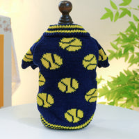 HKM-978963 Forest Bear Pattern Dog Sweater - Casual Pet Clothing in Multiple Sizes