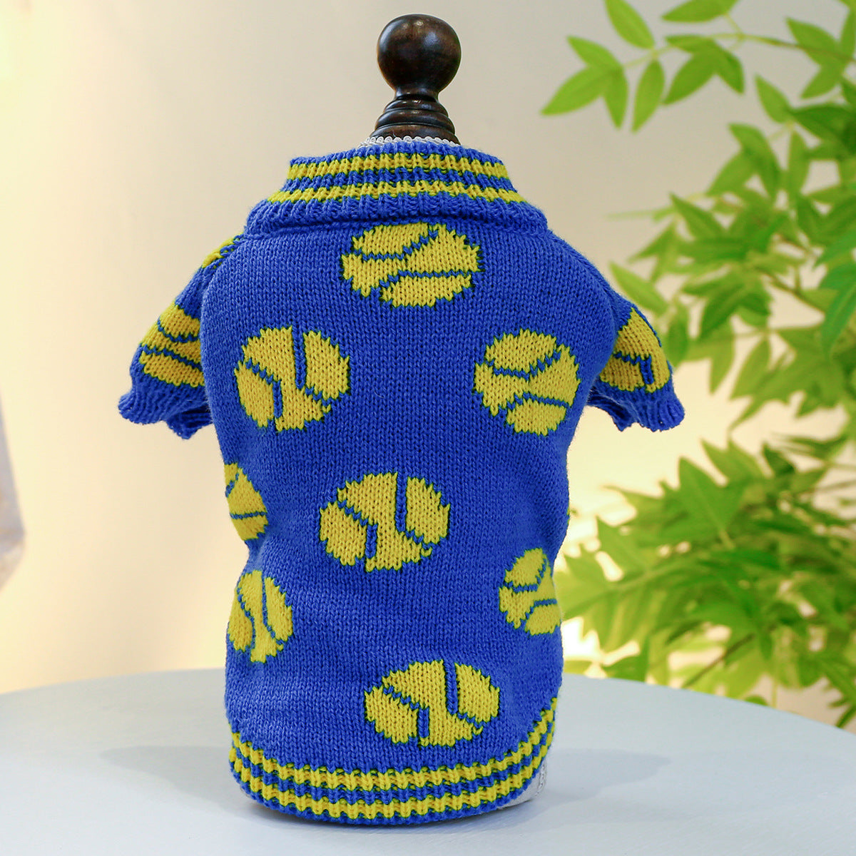 HKM-978963 Forest Bear Pattern Dog Sweater - Casual Pet Clothing in Multiple Sizes