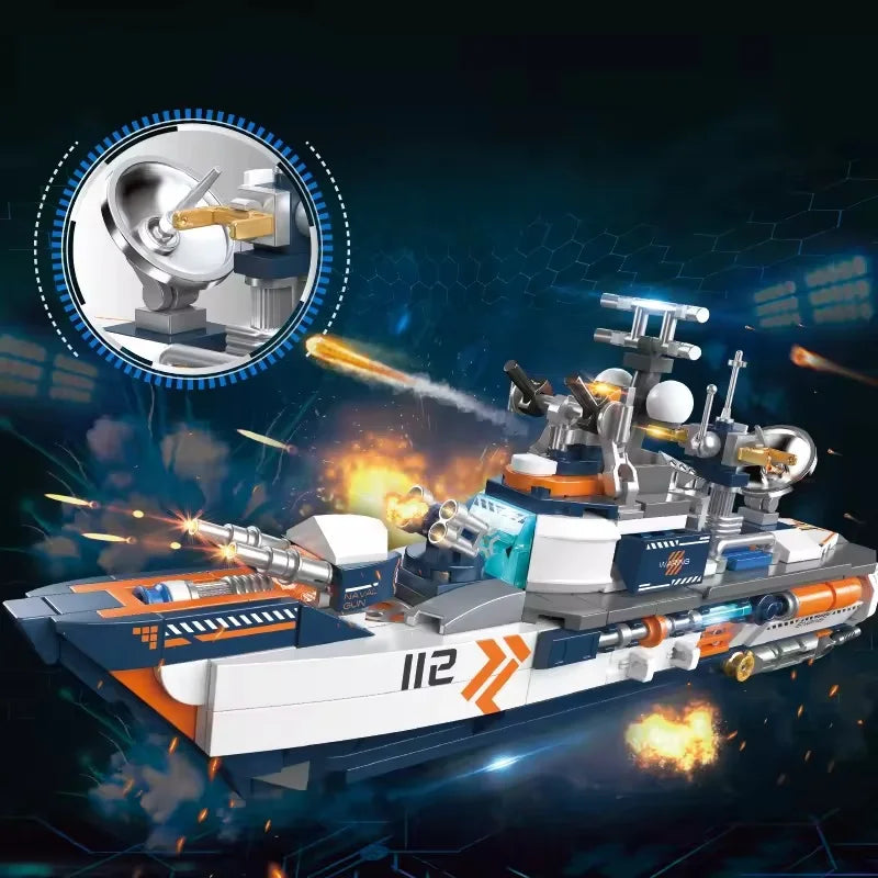 Cyber War Machine Building Block Set – 50 Pieces Educational Toy for Kids Ages 2-14