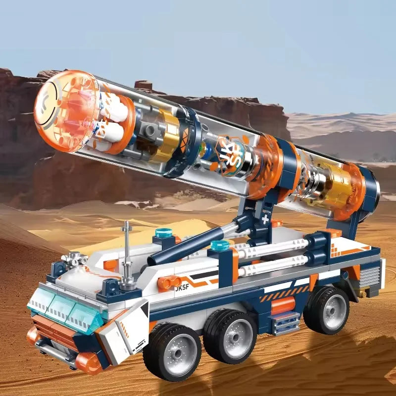 Cyber War Machine Building Block Set – 50 Pieces Educational Toy for Kids Ages 2-14