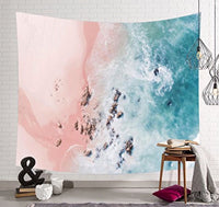HKM-979091 Blue Ocean Tapestry Wall Art – Polyester European Style Decor