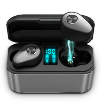 HKM-979283 Wireless Bluetooth Headset with Power Display and Long-Lasting Battery