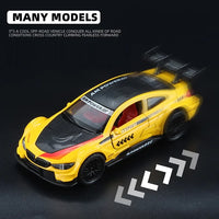 HKM-979347 Diecast 1:36 Scale Alloy Toy Car for Children Ages 2 and Up, Non-Battery Powered Vehicle