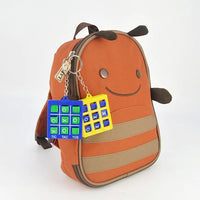 HKM-979539 Tic-Tac-Toe Keychain for Mini Backpacks - Durable Plastic Keyholder for Kids