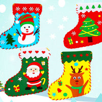HKM-979667 Creative Handmade Christmas Gift Bag Material Package for Children – Assorted Candy Bags and Handbags