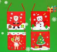 HKM-979667 Creative Handmade Christmas Gift Bag Material Package for Children – Assorted Candy Bags and Handbags