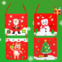 HKM-979667 Creative Handmade Christmas Gift Bag Material Package for Children – Assorted Candy Bags and Handbags