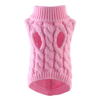 HKM-979795 Cozy Winter Puppy Sweater in Various Colors and Sizes