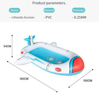 HKM-979795 Inflatable Outdoor Garden Splash Sprinkler Pad Water Play Mat for Kids and Adults