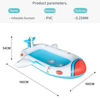 HKM-979795 Inflatable Outdoor Garden Splash Sprinkler Pad Water Play Mat for Kids and Adults