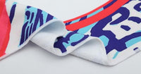 HKM-980115 Microfiber Rectangular Beach Towel - 150x70cm & 150x180cm, Perfect for Swimming and Fitness