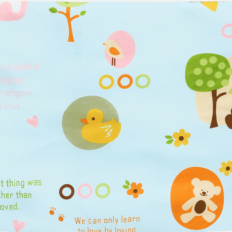 HKM-980371 Comfortable Cotton Changing Mat with Various Design Options for Infants