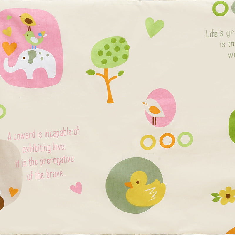 HKM-980371 Comfortable Cotton Changing Mat with Various Design Options for Infants