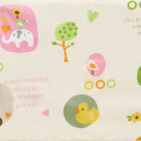 HKM-980371 Comfortable Cotton Changing Mat with Various Design Options for Infants