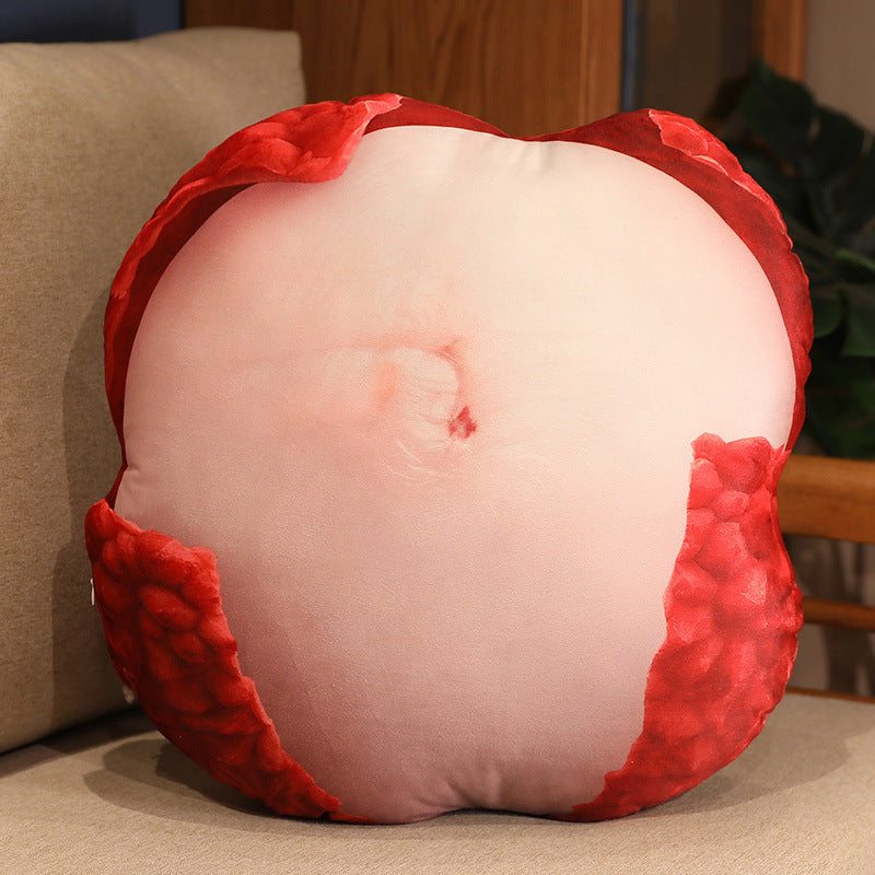HKM-980499 Creative Plush Fruit Doll Pillow - Watermelon, Mango, Kiwi, and More, Various Sizes Available