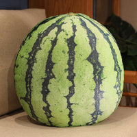 HKM-980499 Creative Plush Fruit Doll Pillow - Watermelon, Mango, Kiwi, and More, Various Sizes Available