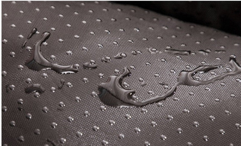 HKM-980819 Thin Striped Square Pet Bed for Cats and Dogs - Soft, Breathable Fabric with Waterproof Bottom