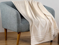 HKM-981267 Cotton Towel Set in Beige and Brown - Soft and Absorbent, Various Sizes Available