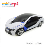 HKM-981331 1:18 RC Car with Four Channels and Light-Up Features, Ready-to-Go Electronic Toy for Kids