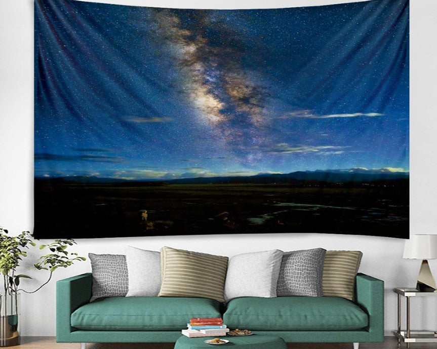 HKM-981395 European Classic Home Printing Tapestry in 100% Polyester Fabric - Rectangle Design for Bedroom, Living Room, Hotel Decor
