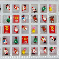 HKM-981523 Christmas Kawaii Blind Box Figures - 40pcs Fun PVC Toys for Kids