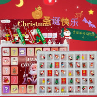 HKM-981523 Christmas Kawaii Blind Box Figures - 40pcs Fun PVC Toys for Kids
