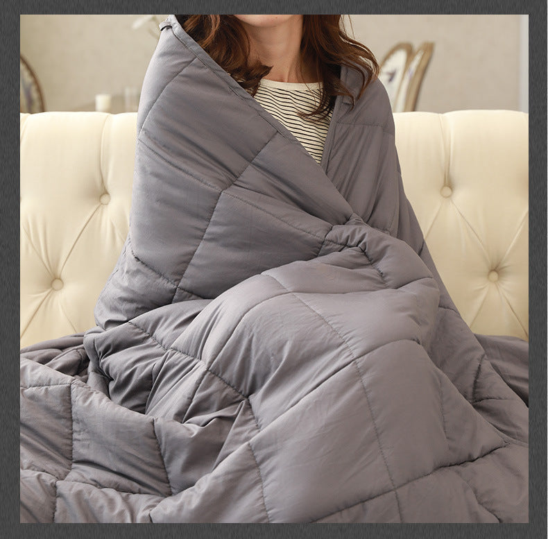 HKM-981523 Weighted Blanket for Comfortable Sleep and Anxiety Relief - Custom Colors Available