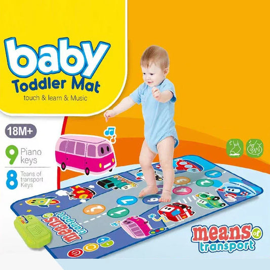 Electric Musical Activity Mat for Early Learning and Development - EPT845786