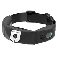 HKM-981843 C10 Smart Pet Collar for Health Monitoring with Mobile App Control - Gray, Plastic, 3000mAh Battery