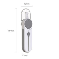 HKM-981843 LED Luminous Nail Scissors with File and Safety Features for Pets