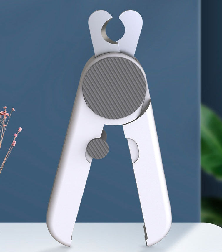 HKM-981843 LED Luminous Nail Scissors with File and Safety Features for Pets