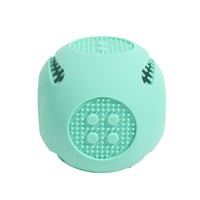 HKM-982291 Pet Dog Toy Ball Cat Toy Outdoor Bite-resistant Puzzle Anti-choking Molar Cleaning Food-grade Silicone Leaking Food Ball