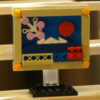 HKM-982419 World Paintings 3D Building Block Set - Educational Puzzle Toy for Ages 6+
