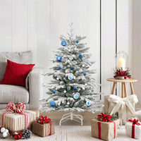HKM-982803 Elegant Gold Christmas Bauble Set, 40 Minimalist Decorations for Trees and Events