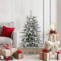 HKM-982803 Elegant Gold Christmas Bauble Set, 40 Minimalist Decorations for Trees and Events