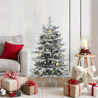 HKM-982803 Elegant Gold Christmas Bauble Set, 40 Minimalist Decorations for Trees and Events